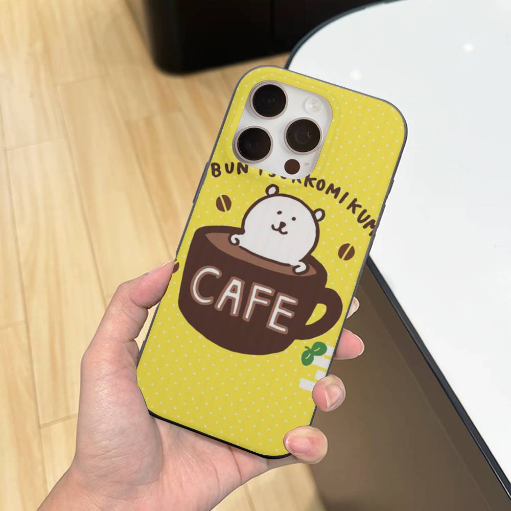 

Cute Joke Bear For IPhone 17 16 15 14 13 12 11 Pro Max Plus Pro Corrugated Shockproof Matte Phone Cover iPhone 15 plus