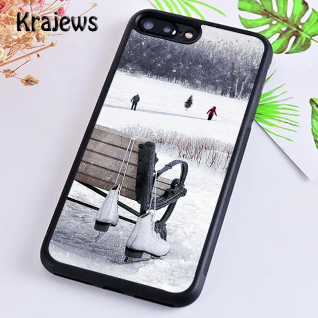 Krajews Figure Skating Dance Sport Phone Case Cover For iPhone 17 Air 16 15 14 Plus 11 12 13 Pro Max Coque Shell Fundas