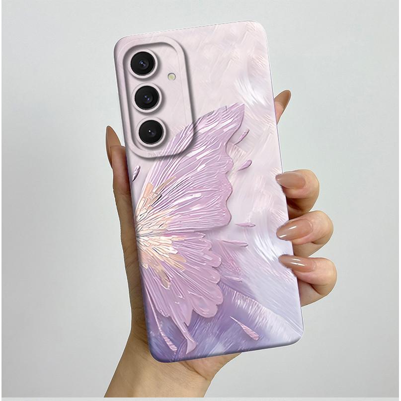 Pretty Butterfly Flower Case For Samsung Galaxy A16 5G Phone Cover Protection Case For Samsung A16 A26 A36 A56 GalaxyA16 Covers