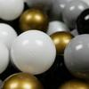 Toy Balls Ø7cm 150pcs White, Gray, Black, Old Gold