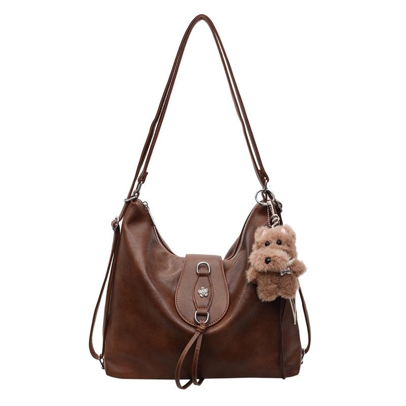 Premium Single Shoulder Messenger Bag Women's 2025 New Casual and Versatile Student Large-capacity Commuting Double Shoulder Tote Bag