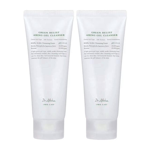 Доктор. Althea - Набор Гель-очищающее средство с аминокислотами Green Relief 2pcs