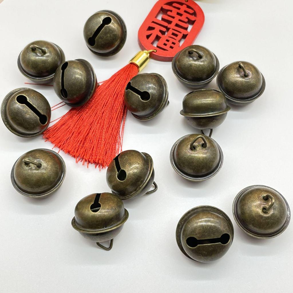 22mm Candy Color Bells for DIY Jewelry & Keyring Gifts - Metal Baked Paint Christmas Accessories
