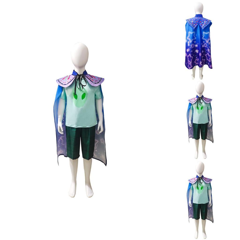 Elio Movie Cosplay Costume Polyester Blend Roleplay Outfit For Fantasy Events