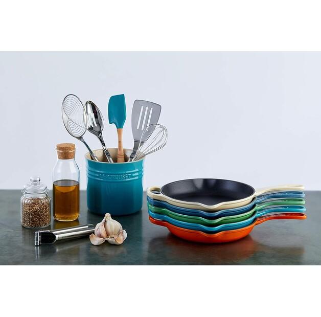 Чугунная сковорода/поднос Le Creuset Signature, круглая, 23 см, красного цвета (20182230900422)