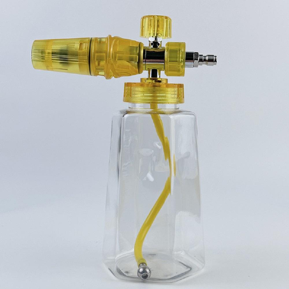 Foam Spray Can Adjustable Car Wash Soap Foam Gun 1L High Pressure Car Washer 1/4 Inch Quick Connect for Auto Washing Cleaning