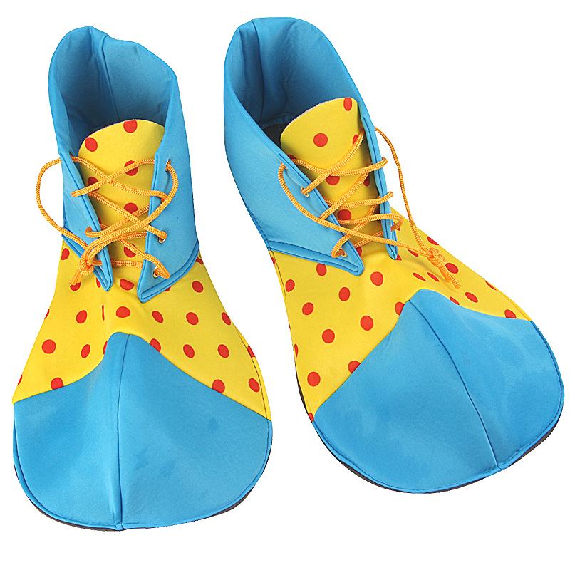 

Клоунские ботинки на День дурака: Взрослый и детский косплей, выступление, костюм, наряд для сценического шоу, украшения для обуви с большой головой Adult Standard (37*18 cm)