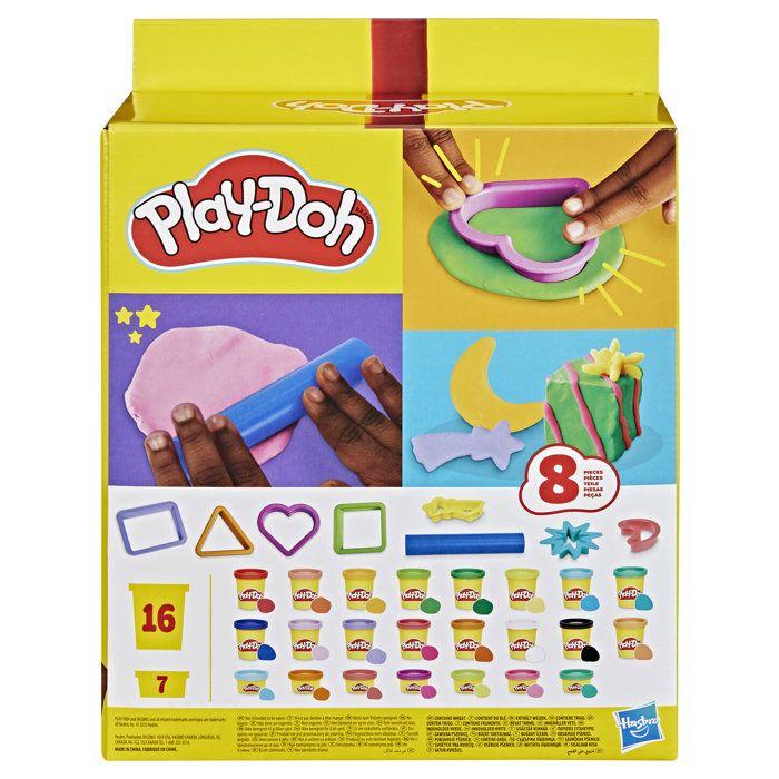Play-Doh Coffret cadeau, pâte à modeler, 23 pots et 8 accessoires, Loisirs créatifs enfant, Classique, dès 3 ans