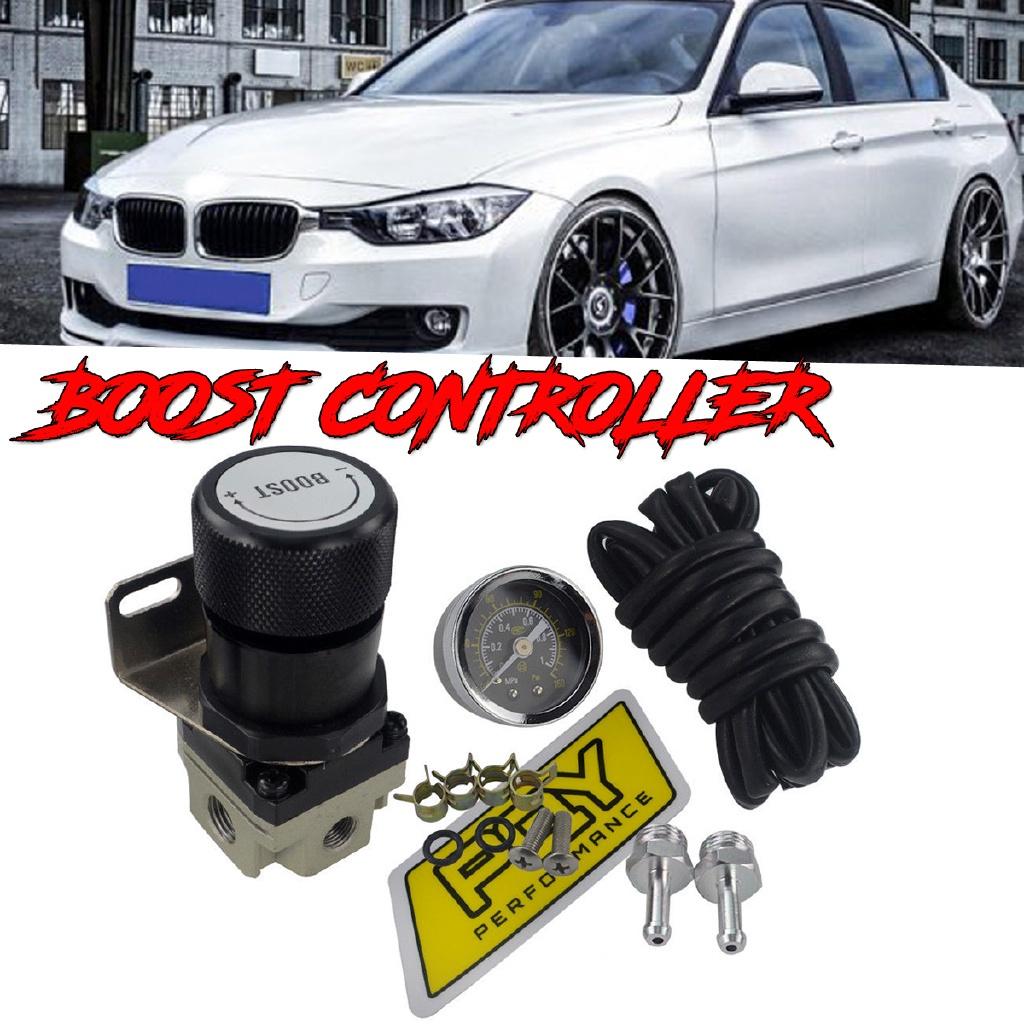 

1-150 PSI T2 UNIVERSAL ADJUSTABLE MBC MANUAL GAUGE TURBO BOOST CONTROLLER Black 10*4*4cm/3.94*1.57*1.57inch