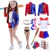 Formemory Harley Quinn Cosplay Set with Props for Kids and Perfect for or As a Gift Inflatable and Tattoo Perfect for Joker Performance Cultural