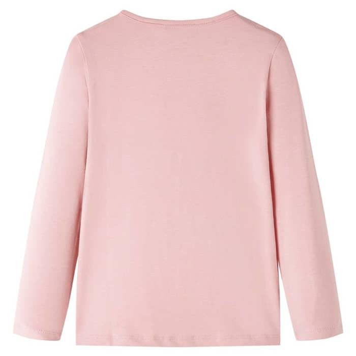 Kids' Long-sleeved T-shirt Light Pink 92/104/116/128/140