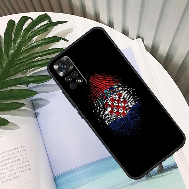 Croatia Flag Funda For Xiaomi Redmi Note 14 10 11 12 13 15 Pro Plus Case For Redmi 15 15C 14C 12C 10C 13C
