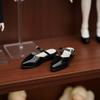 Doll Flats Lifelike Toy Shoes Glossy for Action Figure Customizers