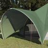 Teepee Tent for 9 People Green and Gray 502 X 502 X 297 Cm