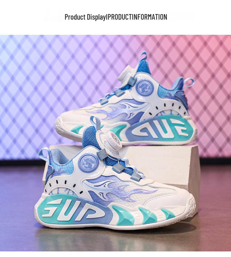 Neue atmungsaktive Netz-Sneaker für Mädchen – Perfekt zum Laufen, für Sport und rutschfeste, verschleißfeste Basketballschuhe.