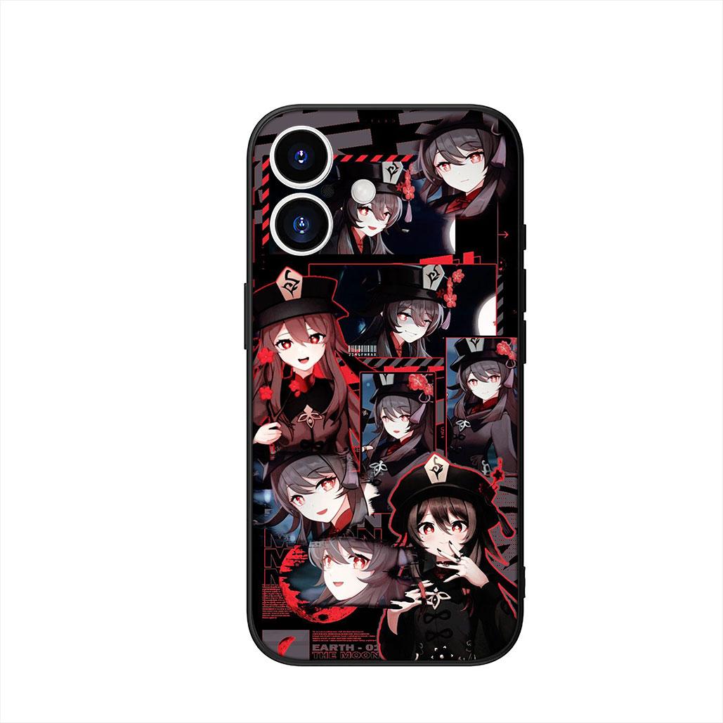 

Phone Cover for Xiaomi Redmi 15C 15 A4 A5 9A 9T 10A 10C 9C NFC Note 11 9 10 Pro 8TCase Genshin Impact Hutao Casing Redmi Note 10 Pro