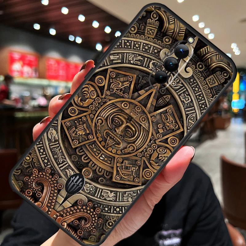 Mayan Calendar Case For ZTE Nubia Red Magic 10S 10 8 9 8S 9S 11 Pro Plus 10 Air 5G 6R 6 7 6S 7S Pro Cover