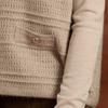BCBG Open Button Knit Vest B5w9k507