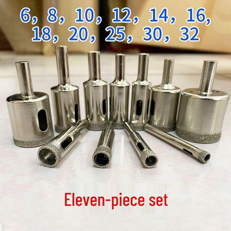 Glass Tile & Ceramic Hole Saw Drill Bit Set for Aquariums
