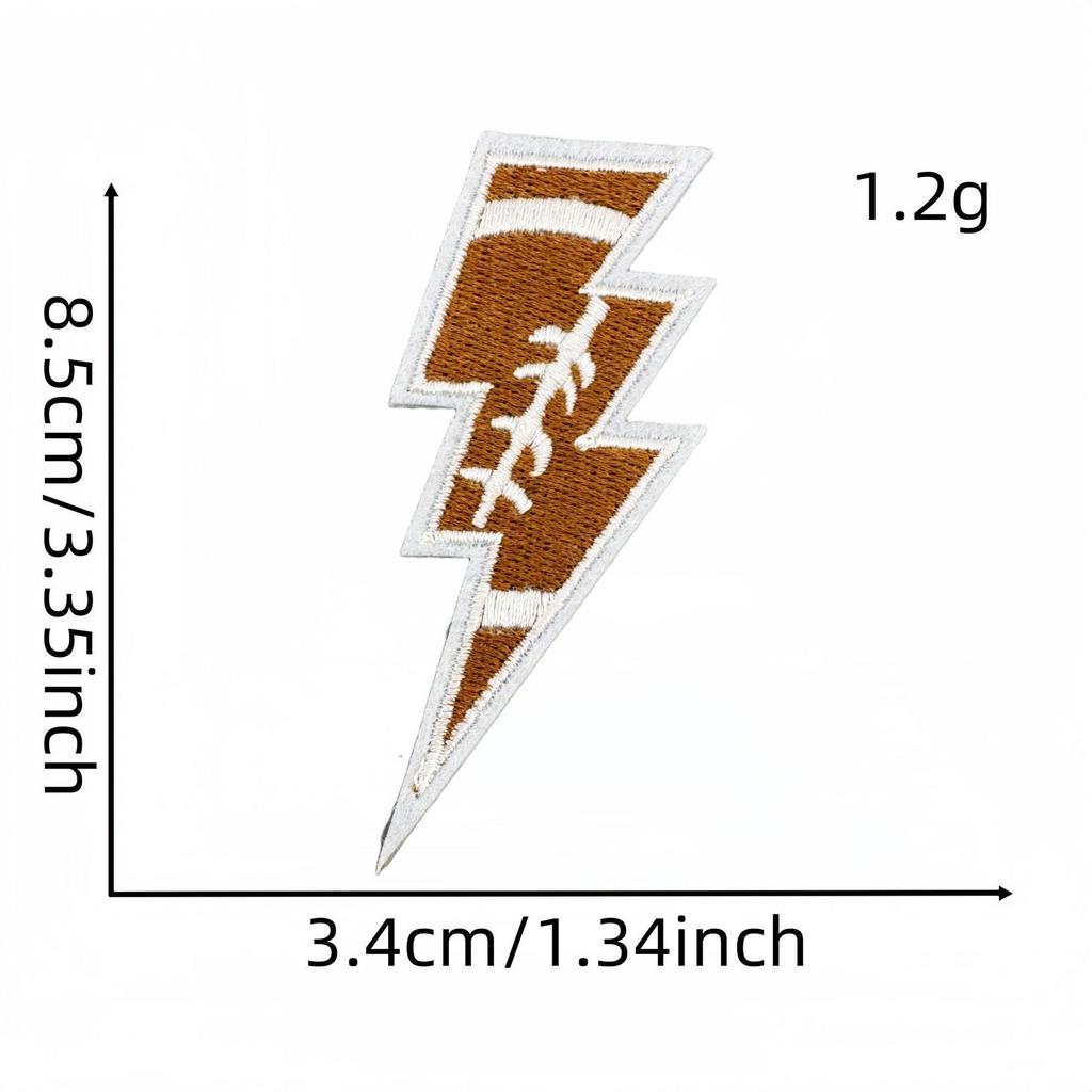 Personalized Rugby Patch with Super Grip Embroidery for Sports Clothing