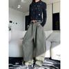 2024 Unisex Retro Scimitar Silhouette Wide-Leg Casual Overalls