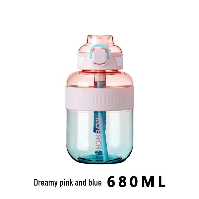 Kangbah KH-B68S01 Tritan & Glass Dual-Drink Sports Water Bottle