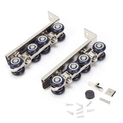 Robustní 8 koleček Kladka na dveřní kolejnici Závěsné kolo Domácí Kování pro posuvné dveře Příslušenství