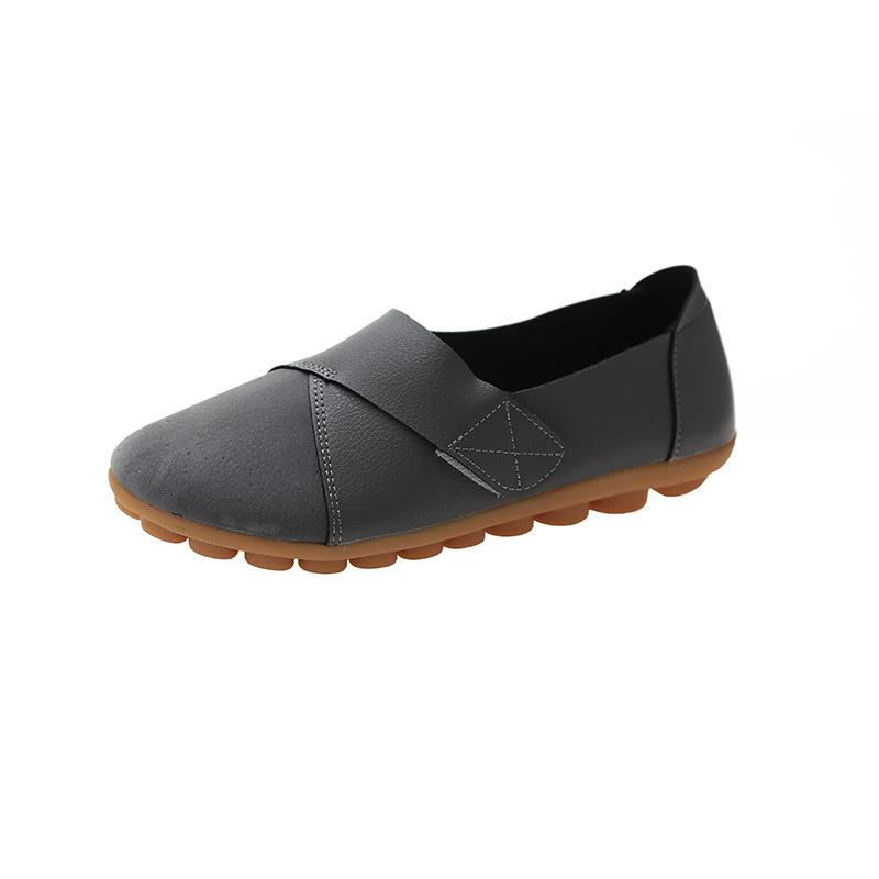 

Повседневная обувь женская весенняя новая закрывающая стопу 4 обувь Дуду обувь медсестры женская 44 серый