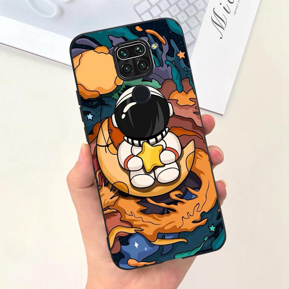 For Xiaomi Redmi Note 9 9s 9 Pro Max Cute Animals Cartoon Phone Case For Redmi Note9 9s 9Pro Candy Color Soft Silicon Back Cover