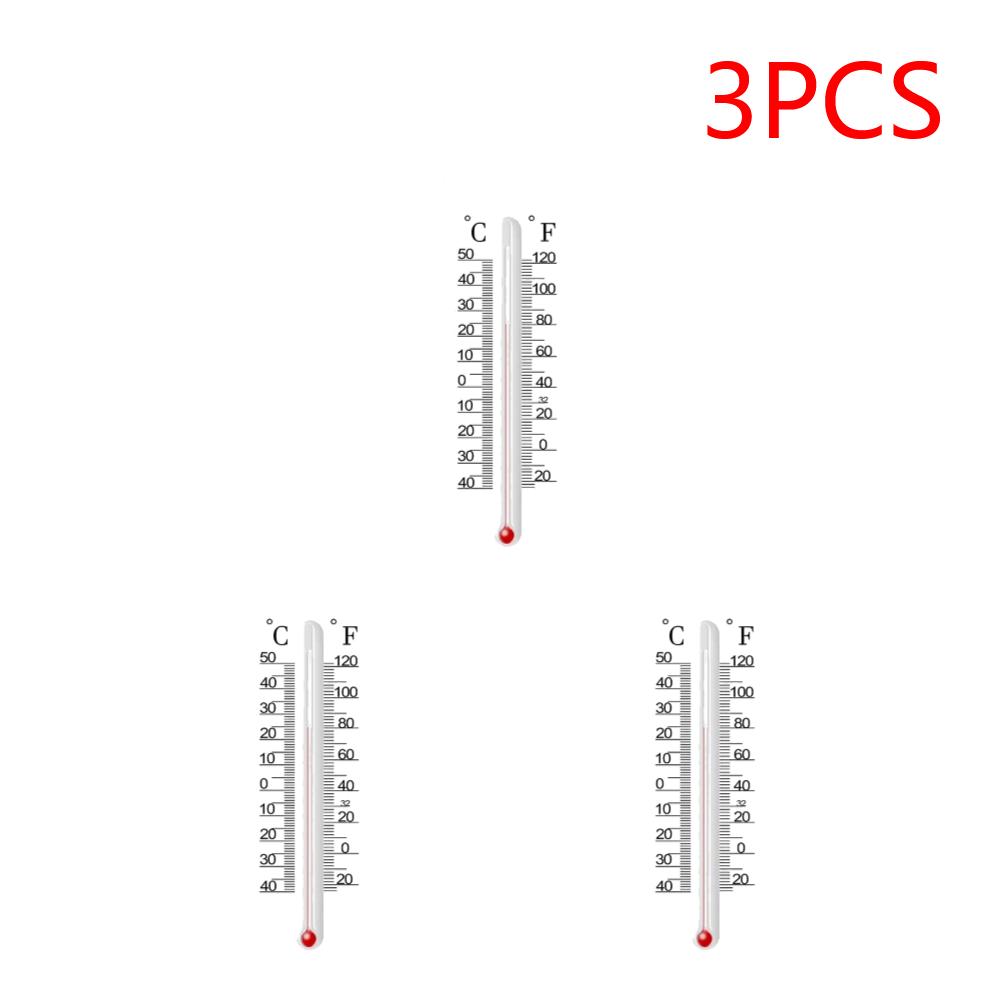 2-10PCS Multifunctional Thermometer Wall Hanging Thermometer Meter Garage Small Valuables Key Storage Measurement Tool for Home