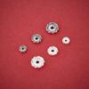 S925 Sterling Silver Spiral Spacer Bead Charm for DIY Bracelets & Necklaces