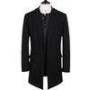 Autumn and winter new woolen coat men's thickened coat suit