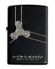ZIPPO Anime SAO Sword Art Online Kirito Asuna (Black)