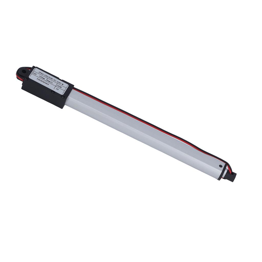DC24V Mini Electric Actuator Wingless Automatic Lifting Rod Reciprocating Linear Actuator 4mm/s 150m