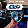 2Pcs/set Car Coaster Cup Holder Anti-skid Pads For M F25 E60 F36 E34 E70 F20 F21 F22 F39 F48 E46 E60 E36 E39 Car Accessories