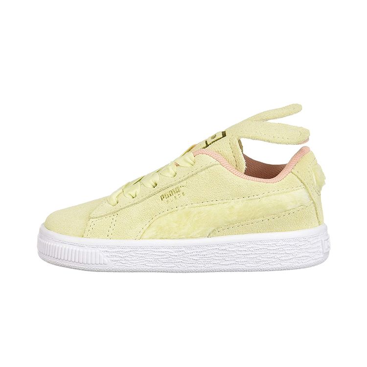 Puma Suede Easter Bunny Ears Low-Top Sneakers Kids sneakers Yellow 368945-01