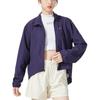 Nike Women's Logo Print Running Sports Jacket Purple FB4695-555