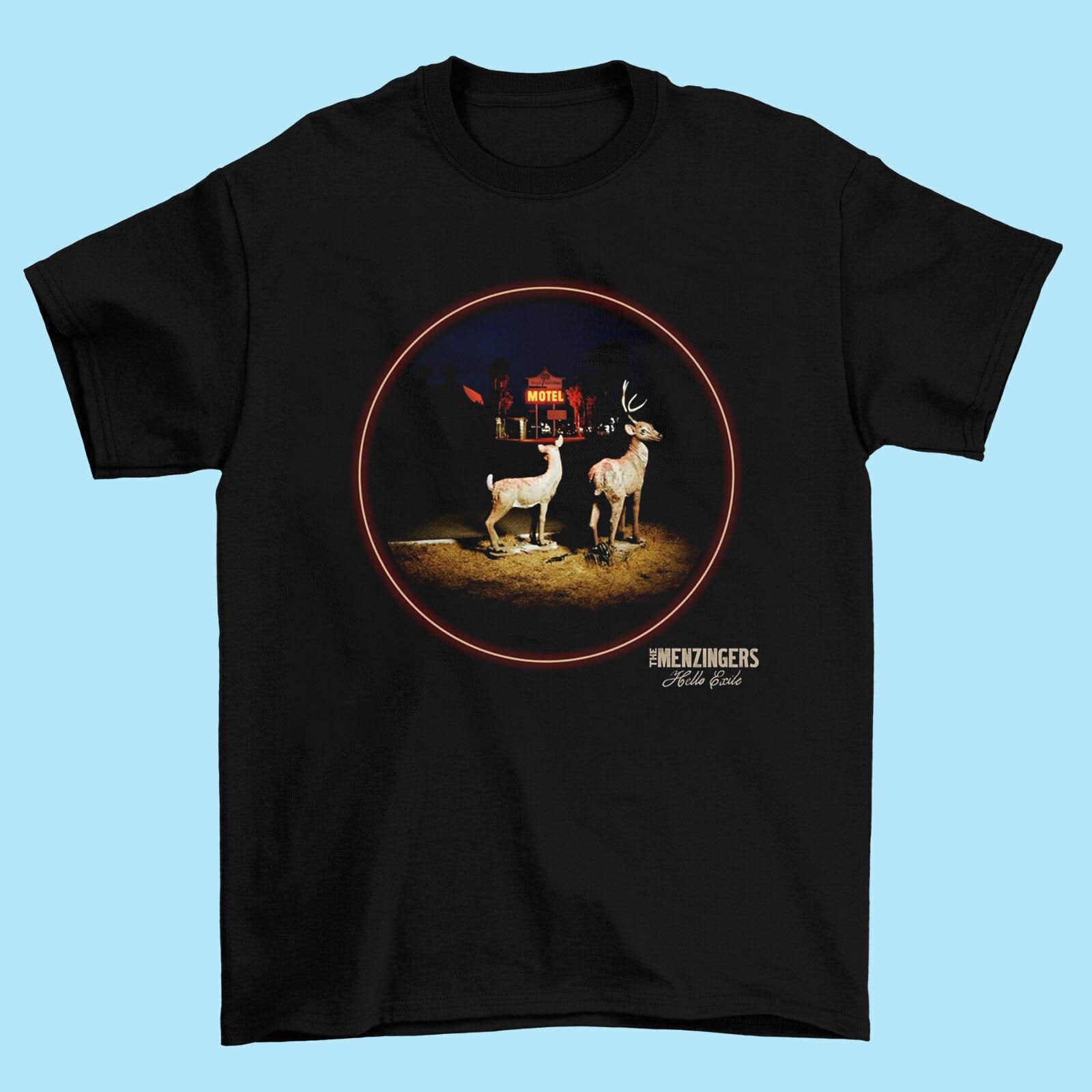 Hello Exile The Menzingers Cotton Unisex T-Shirt S To 5XL ED286 XXXL