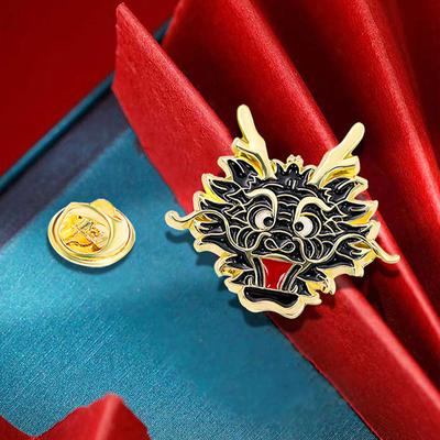 Cartoon Dragon Badge Vintage Creative Brooch Animal Brooches Bag Lapel Pins Clothes Accessories Cartoon Jewelry Gift For Kid