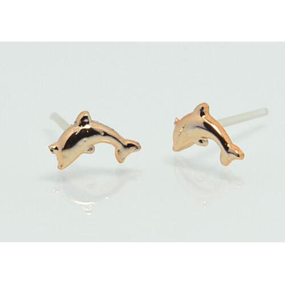 18 Pairs Novelty Women Lady Ear Studs Plastic box Earrings Gold/Silver Plated