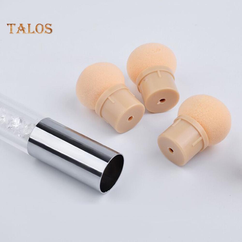 UV Gel Extension Washable Double Head Sponge Smudge Pen Nail Art Pen Painting Dotting Tool