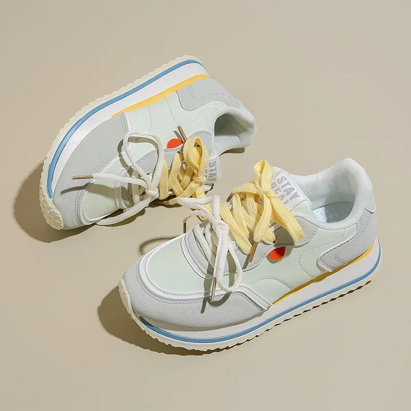 

Модная женская спортивная обувь, повседневные кроссовки, дышащая обувь, баскетбольные кроссовки для ходьбы, обувь на толстой подошве, увеличивающая рост 40