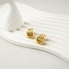 NIXMAX Chunky Gold Knot Earrings for Women Trendy Statement Dangle Earrings | 14K Gold Silver Plated, Fashion Drop Earrings, Hypoallergenic