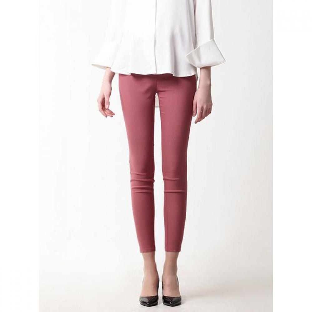 

[She S miSS] Memory Slim Stretch caSual pantS Rental Price 138 000 Won DARK PINK (DI) -55