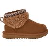 UGG Classic Ultra Mini Comfortable Versatile Shock Absorbing Durable Walking Shoes Baby Shoes Brown 1157730T-CHE