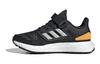 Pureboost 22 Fabric Abrasion Resistant Low Top Kids' Running Shoes Black Kids' IF5551