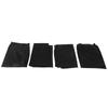4 Pièces Pare-Soleil Magnétique Universel Protection UV Rideau de Fenêtre Latérale Avant Arrière de Voiture