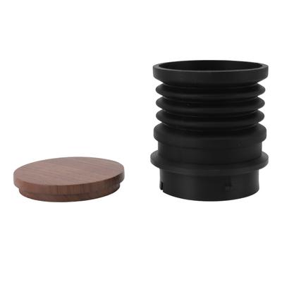 Coffee Grinder Single Dose Bin Walnut Silicone Coffee Grinder Dust Blower for Encore