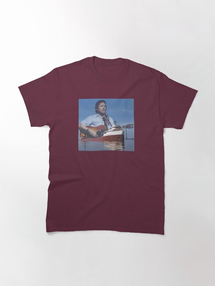 Gordon Lightfoot Gordon Lightfoot and Edmund Fitzgerald Classic T-Shirt