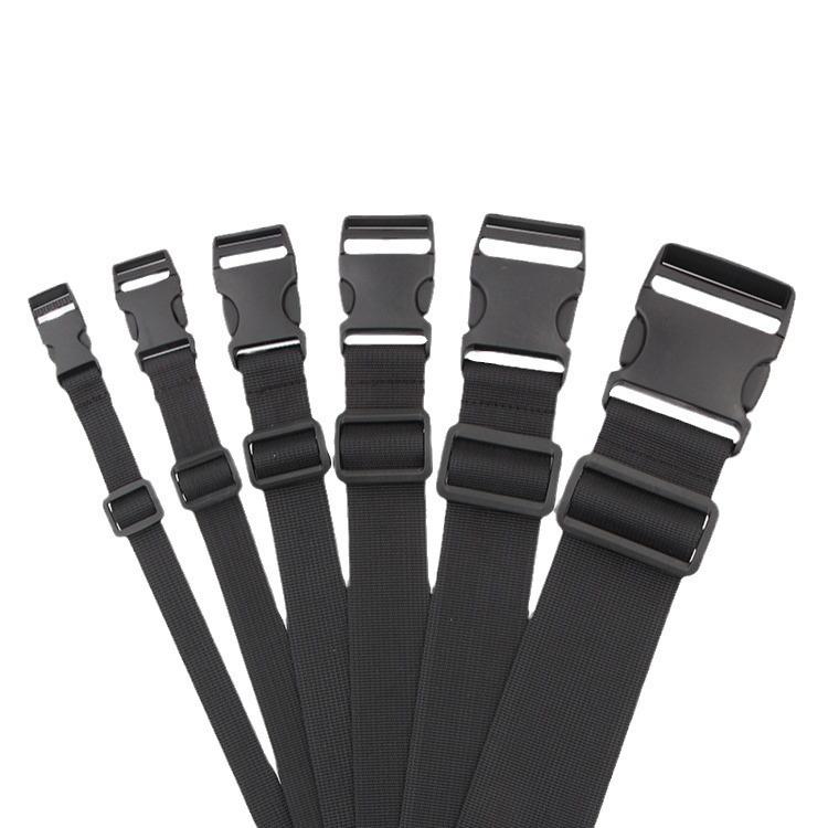 Justerbart tjockt elastiskt bandage med plastspänne